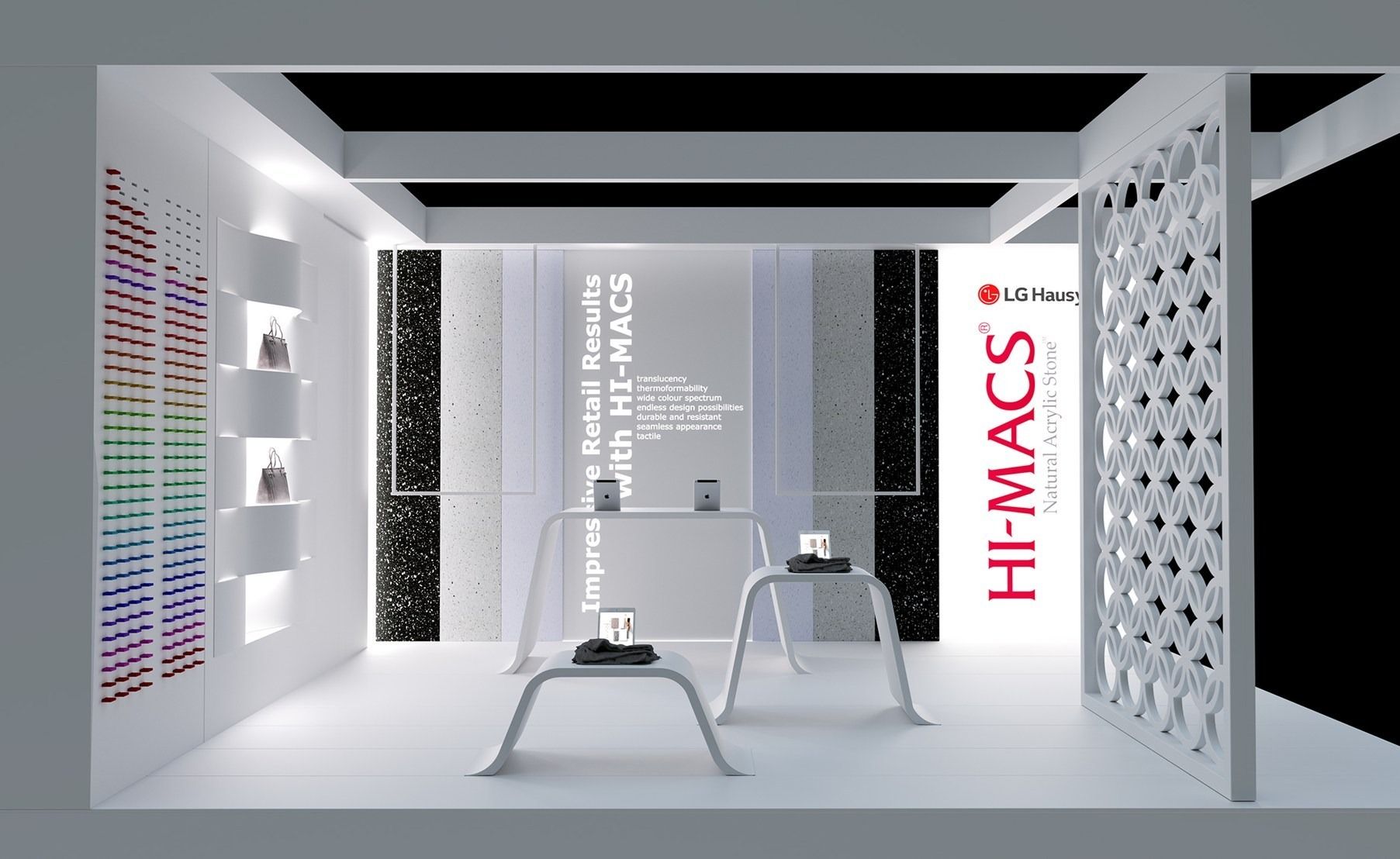 HI-MACS exhibition