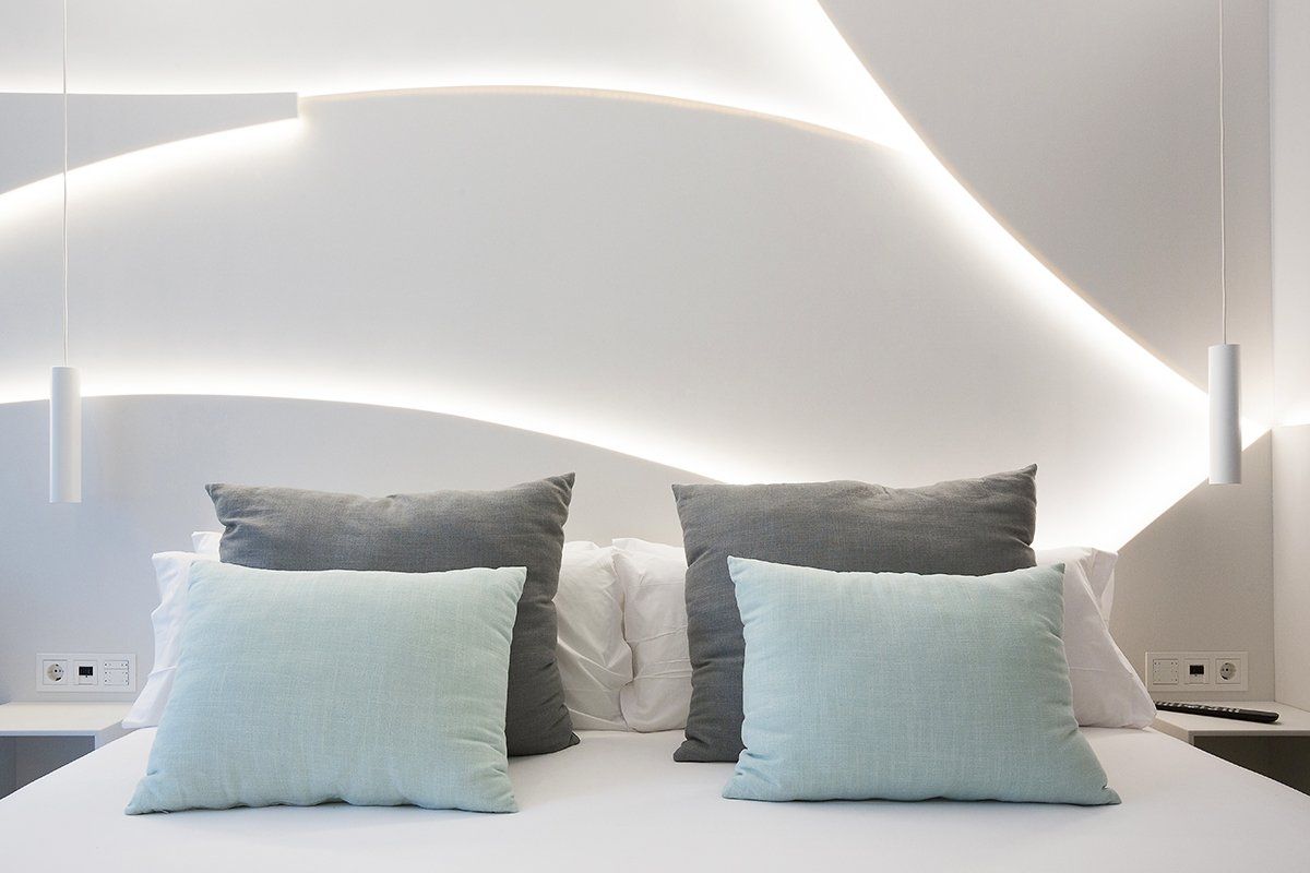 HI-MACS in Hotel Bedroom Design