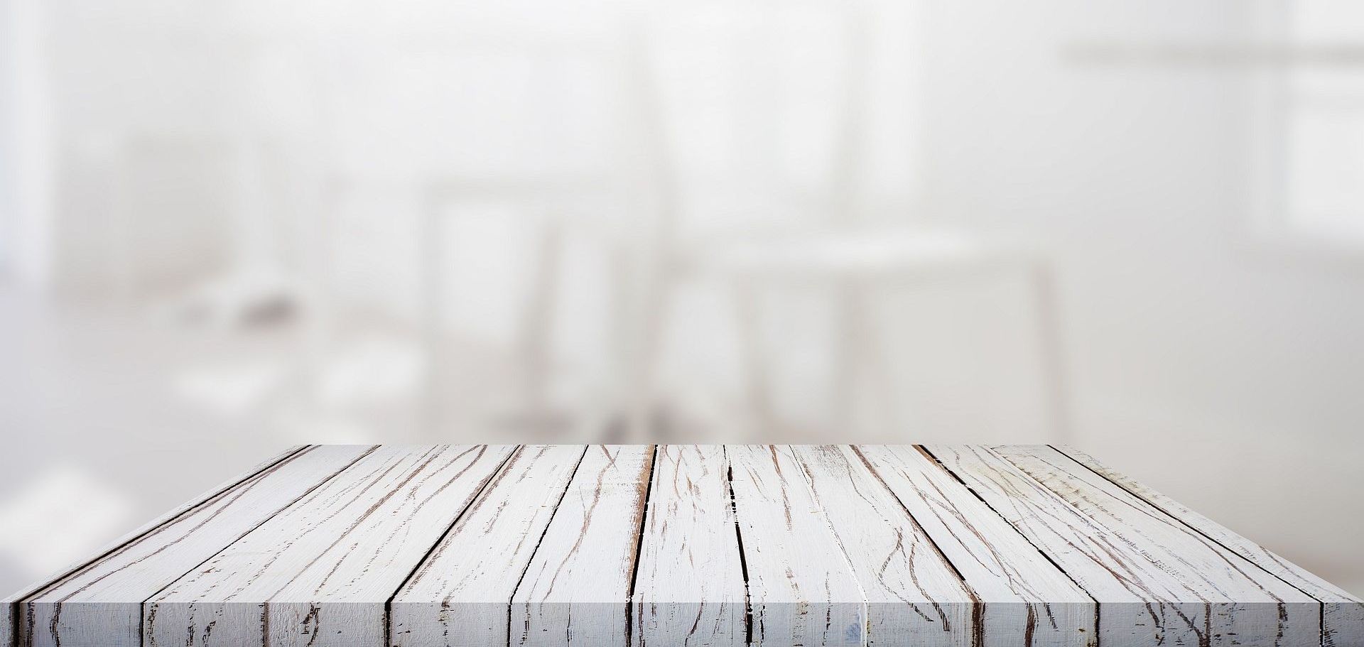 Company info on white table image